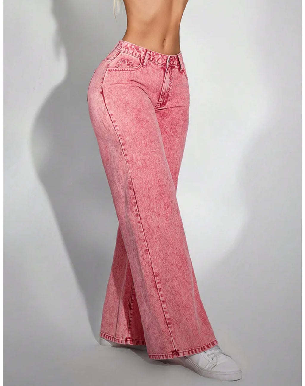 Wide leg jeans